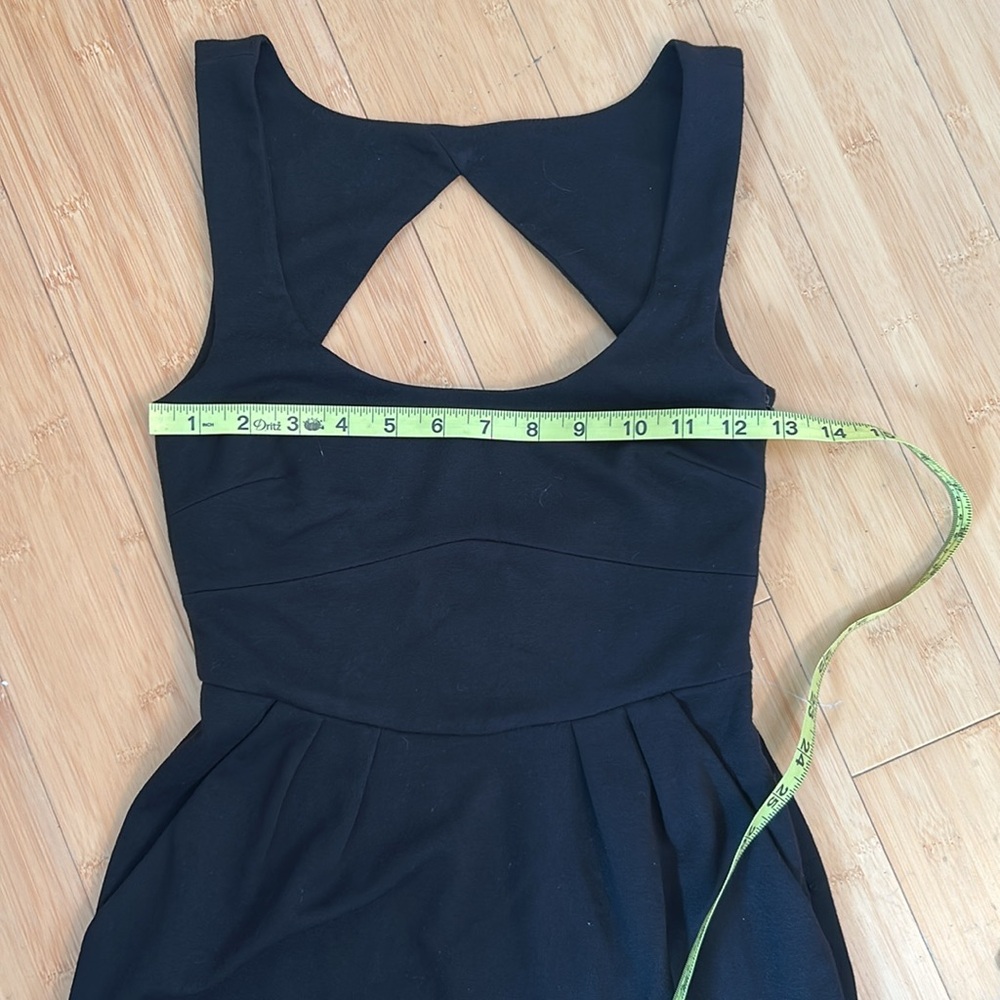 Jack BB Dakota Black Ponte Mini Dress with Pockets size Women’s XS, LBD - Picture 6 of 8